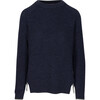 Women's Sage Pullover, Navy - Sweaters - 1 - thumbnail