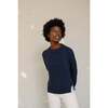 Women's Sage Pullover, Navy - Sweaters - 2