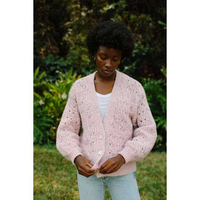 The Women's Lucy Cardigan, Rose - Cardigans - 3
