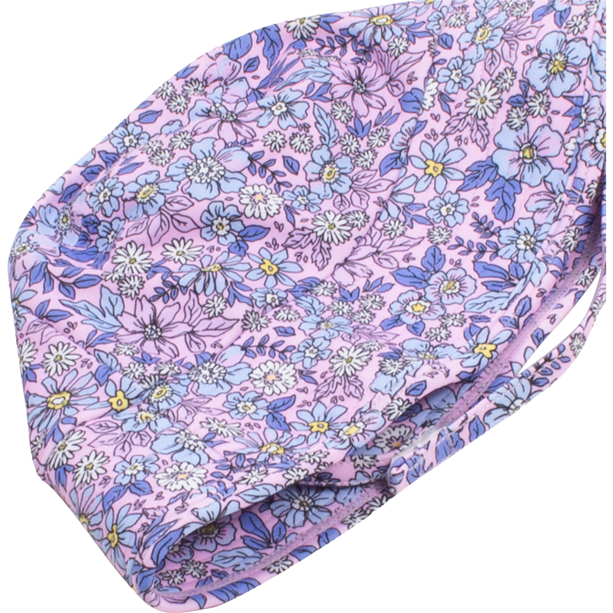 Shade Critters Sun Bucket Hat 3-14 Purple Ditsy Floral - Youth Medium (6/8)