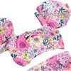 Two Piece High Waist Set, Mod Floral Pink - Two Pieces - 4