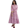 Women's Alma Dress, China Tea Pink - Dresses - 1 - thumbnail