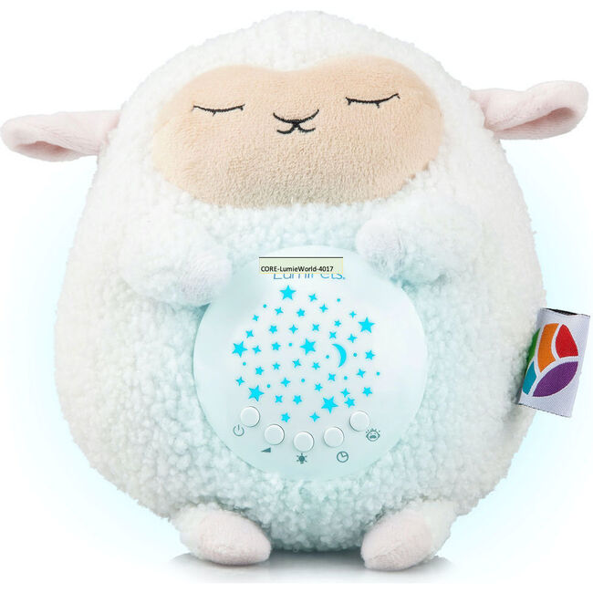 Lamb Plush Sound Soother, White