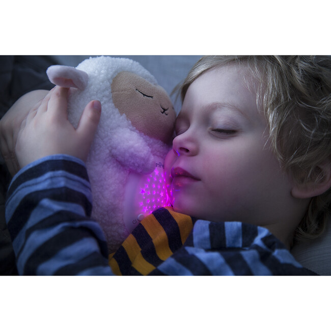 Lamb Plush Sound Soother, White