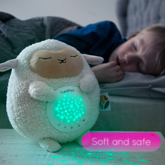 Lamb Plush Sound Soother, White - Lighting - 3