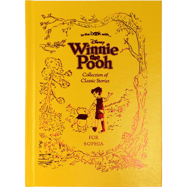 Personalized Winnie The Pooh Book Collection, Deluxe Size - Signature 