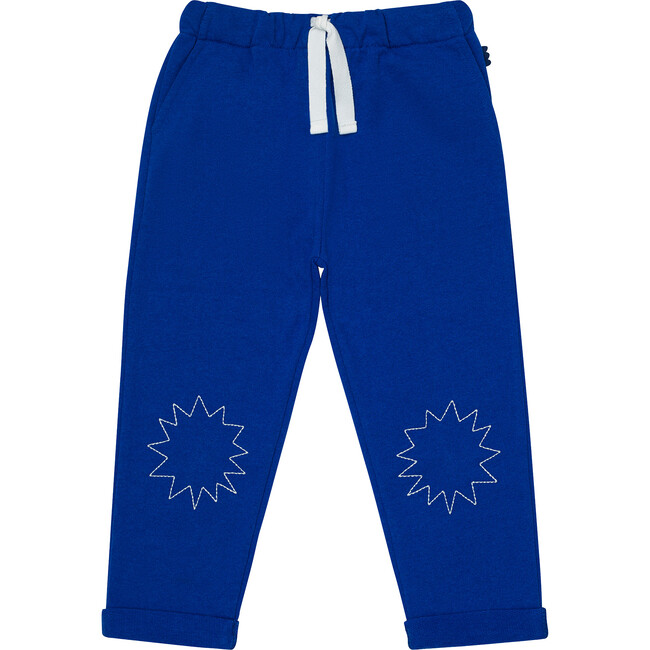 Pow Stitch Joggers, Cobalt