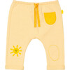 Baby Sun Pants, Yellow - Pants - 1 - thumbnail