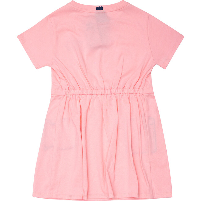 Patch T-Shirt Dress, Rose Pink