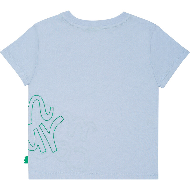 Stitch T-shirt, Baby Blue