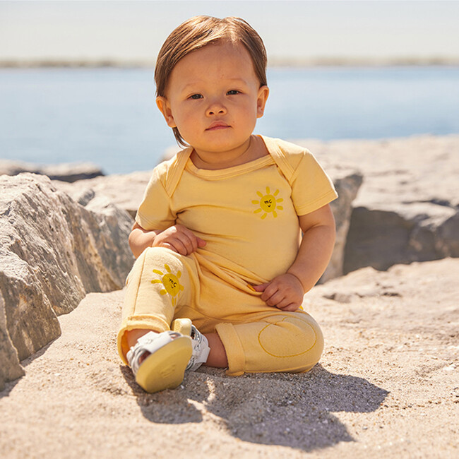 Sun & Sand Bodysuit, Yellow
