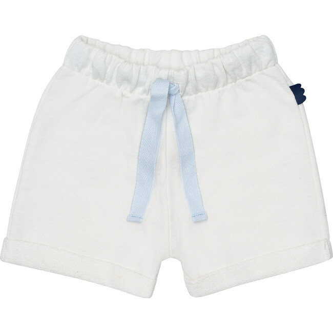 Baby Wave Pocket Short, White