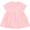 Baby Patch Dress, Pink - Dresses - 3 - thumbnail