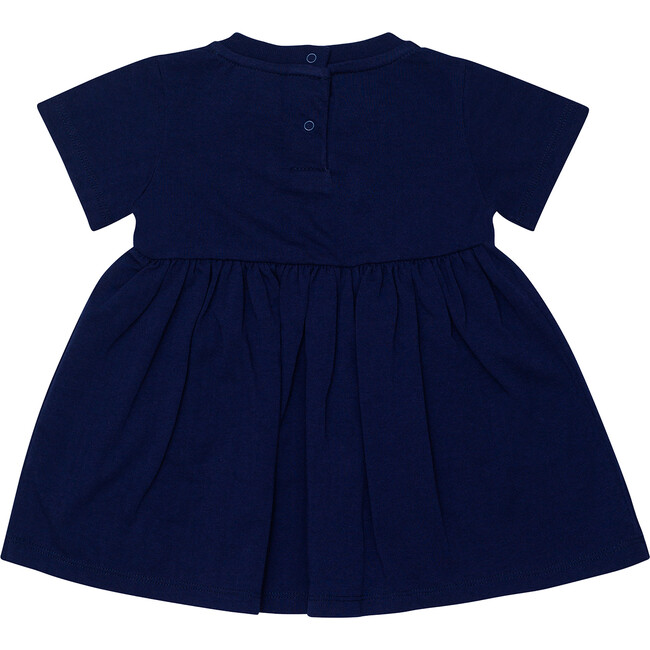Baby Patch Dress, Blue - Dresses - 3
