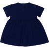 Baby Patch Dress, Blue - Dresses - 3 - thumbnail