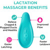 Lactation Massager, Teal - Breast Pumps - 1 - thumbnail