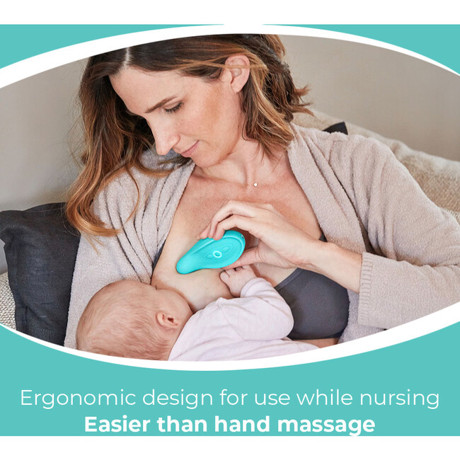 Lactation Massager, Teal - Breast Pumps - 4