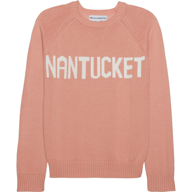 Women's Nantucket Sweater, Salmon