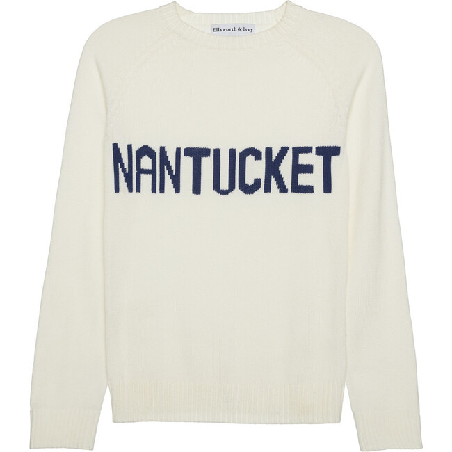 Women's Nantucket Sweater, White