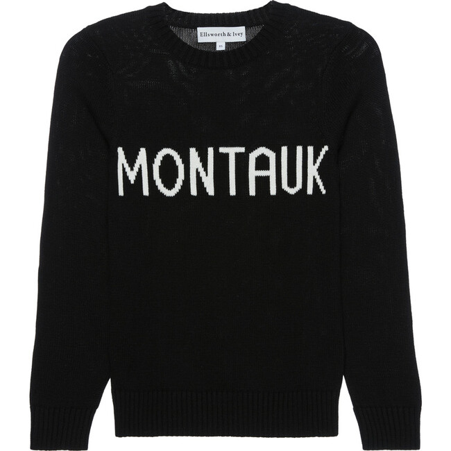 Women's Montauk Sweater, Black - Sweaters - 1