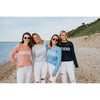 Women's Nantucket Sweater, White - Sweaters - 2