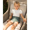Tee Swimsuit, Green - Swim Trunks - 2