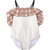 Joy Swimsuit, White - Swim Trunks - 1 - thumbnail
