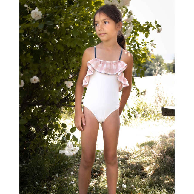 Joy Swimsuit, White - Swim Trunks - 2