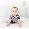 Organic Bodysuit, Breton Stripe Ringer Tee - Onesies - 2