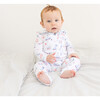 Classic Footless PJ Onesie, Nautical Print - Pajamas - 2