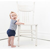 Organic Bodysuit, Breton Stripe Ringer Tee - Onesies - 4
