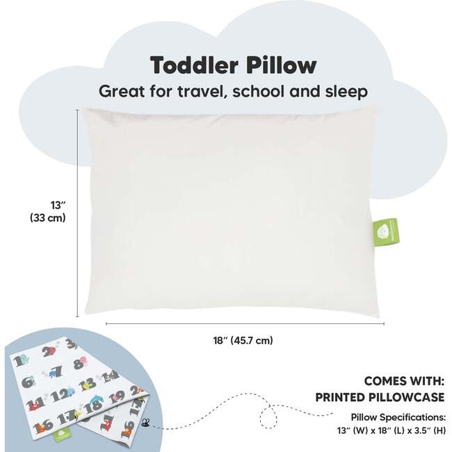 Toddler Pillow with Pillowcase, Kea123 - Nursing Pillows - 3