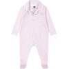 Classic Pajama Footie, Pink Stripe - Pajamas - 1 - thumbnail