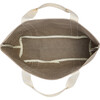Washed Grey Basic Tote - Luggage - 2