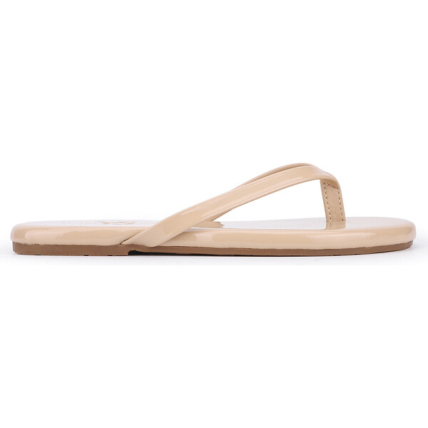 Miss Rivington Flip Flop, Nude Patent - Yosi Samra Shoes | Maisonette