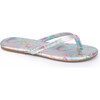 Miss Rivington Flip Flop, Silver Multi Marble - Sandals - 3