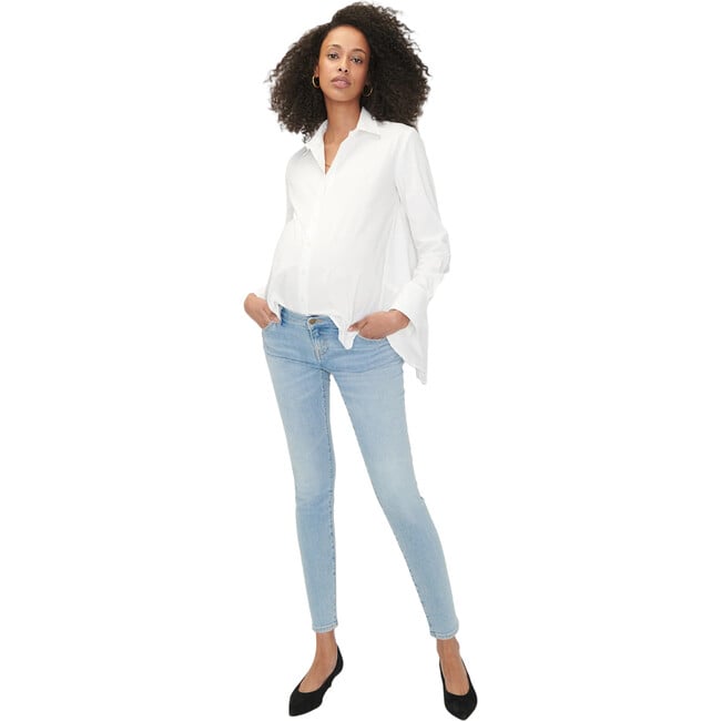 The Women's Slim Maternity Jean, Light Wash