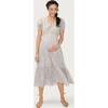 The Women's Emmeline Dress, Lavender Garden Floral - Dresses - 2