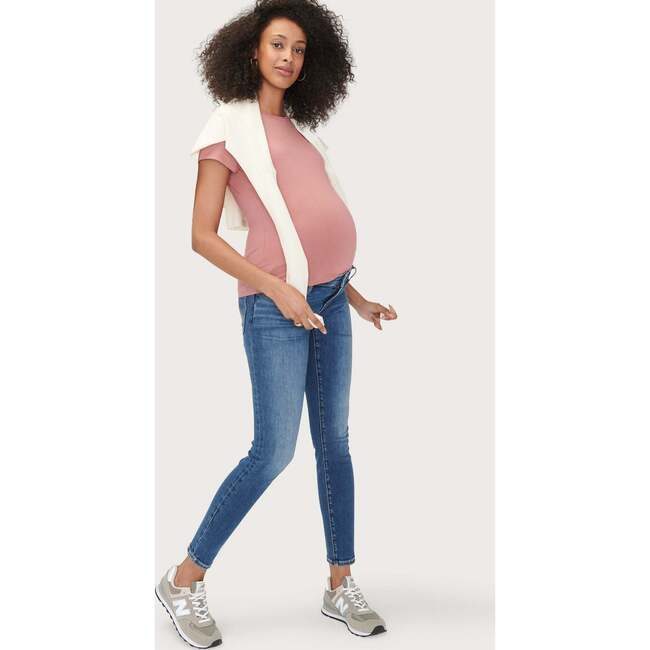 The Women's Slim Maternity Jean, Indigo - Jeans - 2