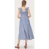 The Women's Sarah Dress, Steel Blue - Dresses - 4 - thumbnail