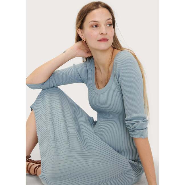 The Women's Karinna Sweater Dress, Blue - Dresses - 4
