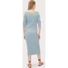 The Women's Karinna Sweater Dress, Blue - Dresses - 5