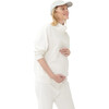 The Women's Funnel Neck Out-The-Door Sweatshirt, Ivory - Sweatshirts - 1 - thumbnail