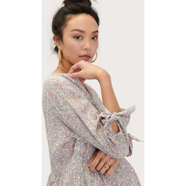 The Women's Jami Dress, Lavender Garden Floral - Dresses - 3