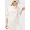 The Women's Funnel Neck Out-The-Door Sweatshirt, Ivory - Sweatshirts - 2