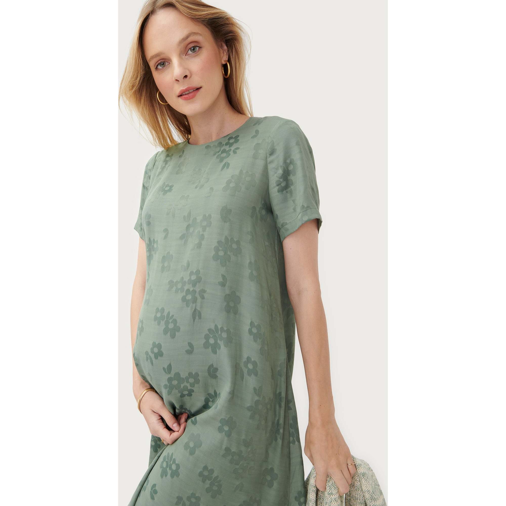 The Women's James Dress, Sage Floral - HATCH Dresses