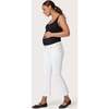 The Women's Crop Maternity Jean, True White - Jeans - 2