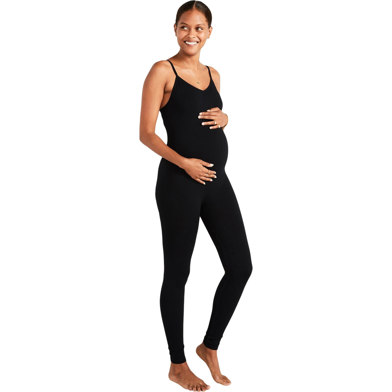 BLANQI Postpartum Belly Support Jeans Shorts - Indigo Wash