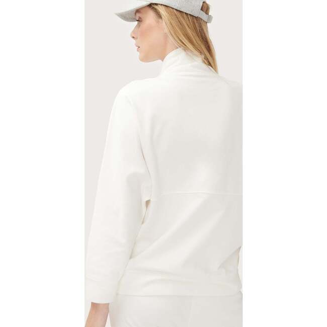 The Women's Funnel Neck Out-The-Door Sweatshirt, Ivory - Sweatshirts - 5