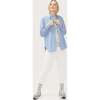 The Women's Classic Buttondown, Blue Stripe - Shirts - 2
